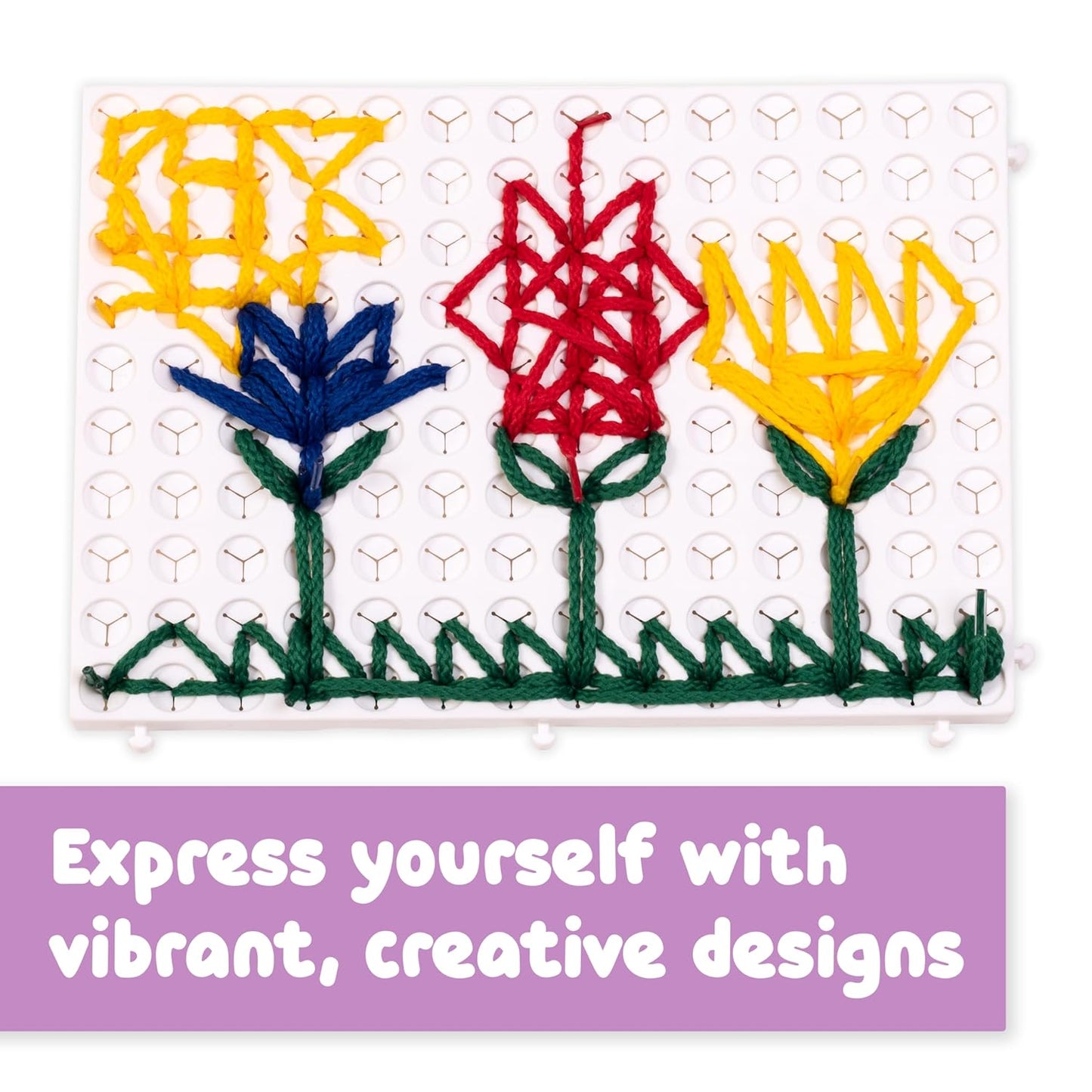 Calm down Threading Boards | Set of 2 | Sensory Activity Board | Autism Toys for Play Therapy | ADHD Toys for Sensory Play